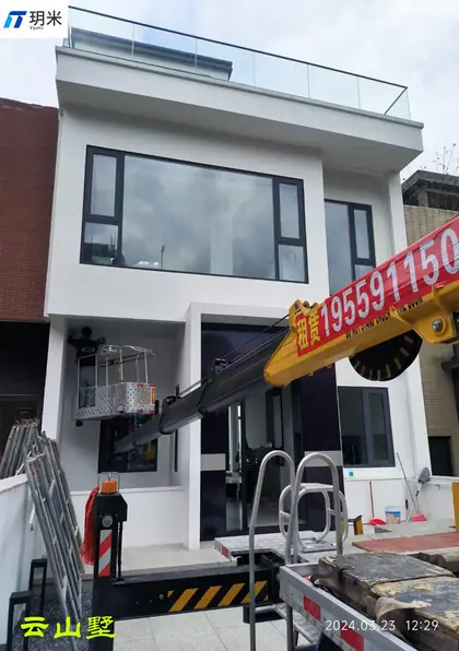 云山墅（在建）全屋智能别墅智能化施工进场